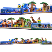 inflatable fun city amusement park